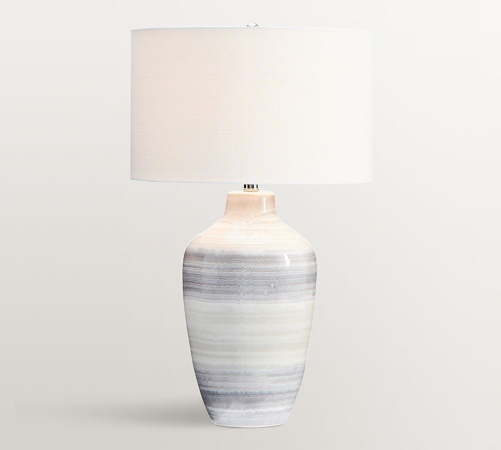 Hadley Ceramic Table Lamp (23"-26") by Pottery Barn
