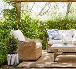 Mark D. Sikes Pixie Mitred Outdoor Pillow