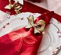 Monique Lhuillier Clara Bow Napkin Rings - Set of 4