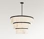 Windham Alabaster 3 Tier Chandelier (35")