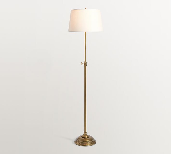 Chelsea Metal Adjustable Floor Lamp - Stylish Lighting | Pottery Barn