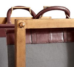 Industrial Fireplace Log Holder