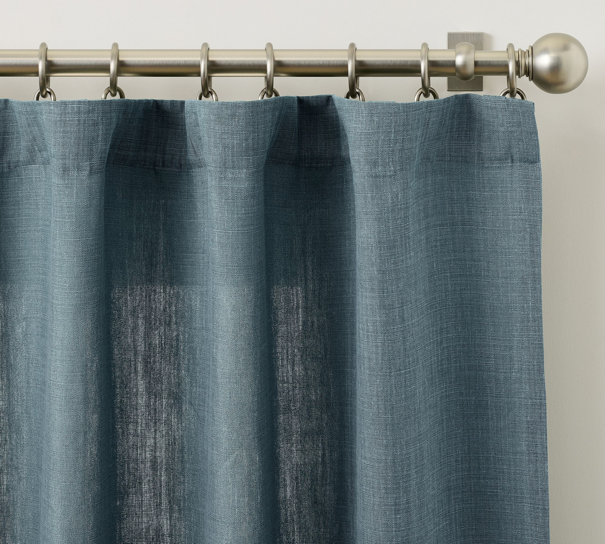 Belgian Linen Unlined Curtain Made with Libeco™