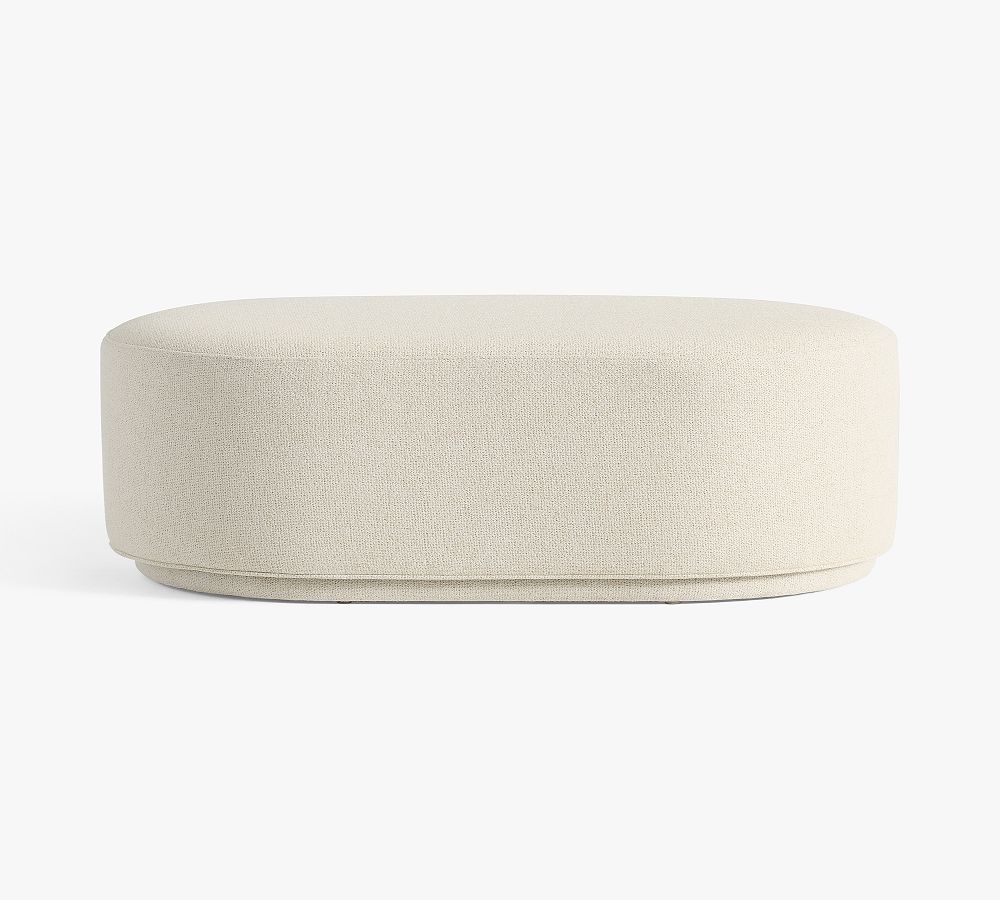 Jake Fully Upholstered Bench (32"-56") by Pottery Barn