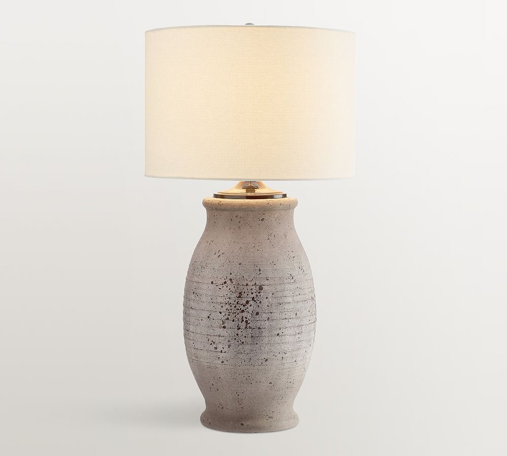 Maddox Terra Cotta Table Lamp (27") by Pottery Barn