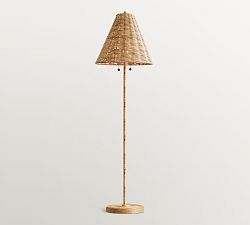 Marion Woven Floor Lamp (60")