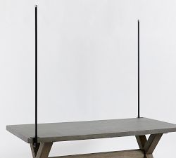 Outdoor Tabletop String Light Holder Posts - Set of 2