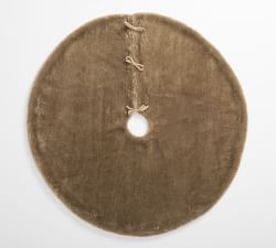 Shearling Faux Fur Tree Skirt