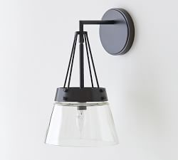 Caldwell Recycled Flared Glass Sconce (15'')