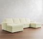 Dream Power Reclining Double Chaise Sectional (147"-171")
