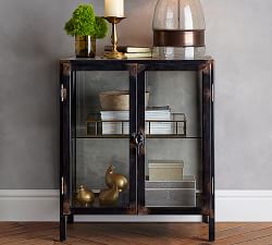 Flynn Metal Nightstand (24")