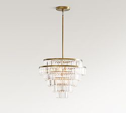 Open Box: Gemma Crystal Round Chandelier (19"-26")