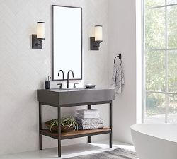 Kensington Rectangular Slim Mirror