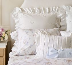 LoveShackFancy Manorbrooke Bouquet Printed Pillowcases - Set of 2