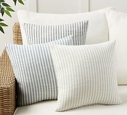 Open Box: Performance Petite Striped Outdoor Pillow