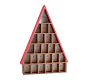 Rustic Wooden House Advent Calendar