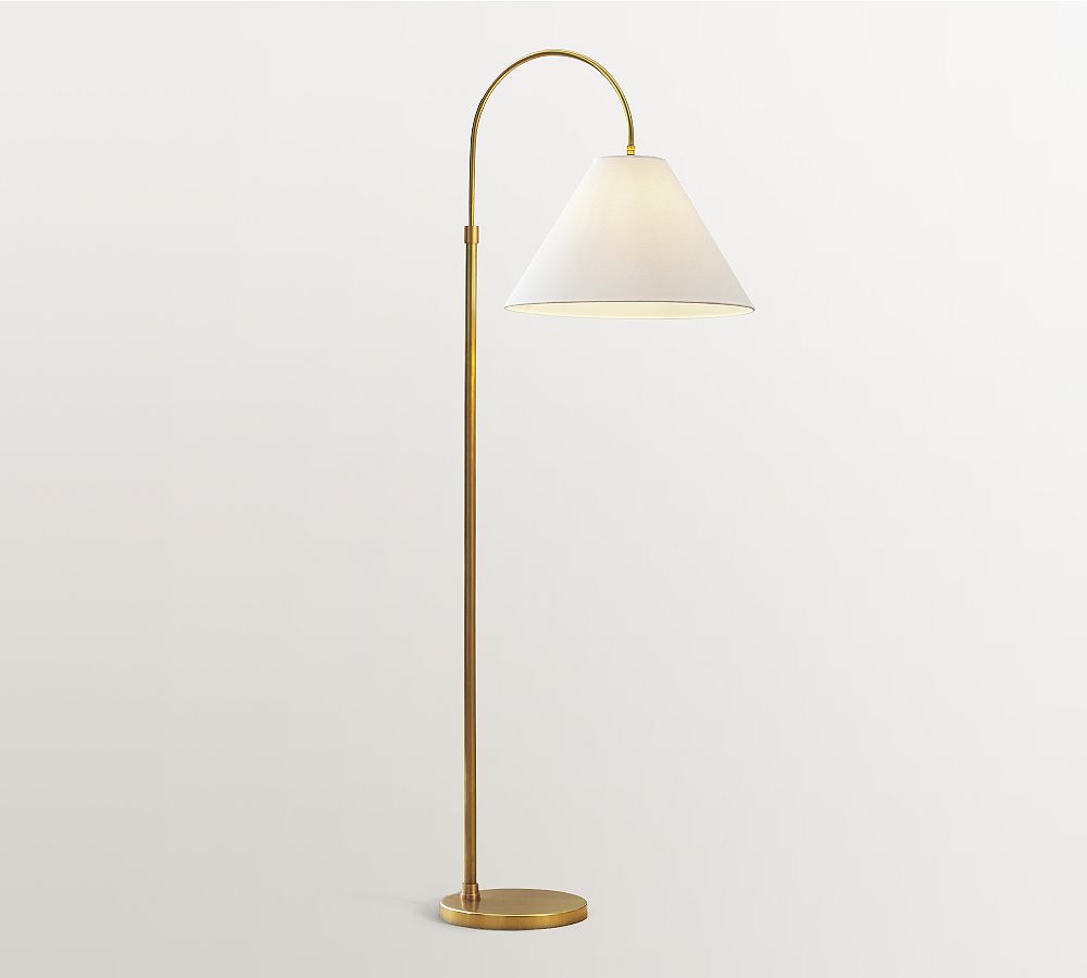 Sinclair Metal Arc Floor Lamp (66") by Pottery Barn