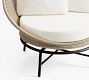 Tulum Wicker Swivel Outdoor Papasan