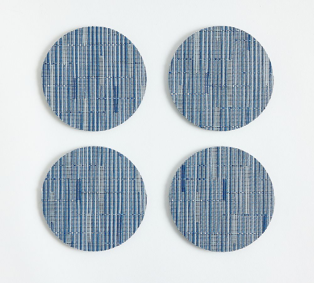 Chilewich Coasters - Set of 4 - Set of 4 - Bamboo & Rain
