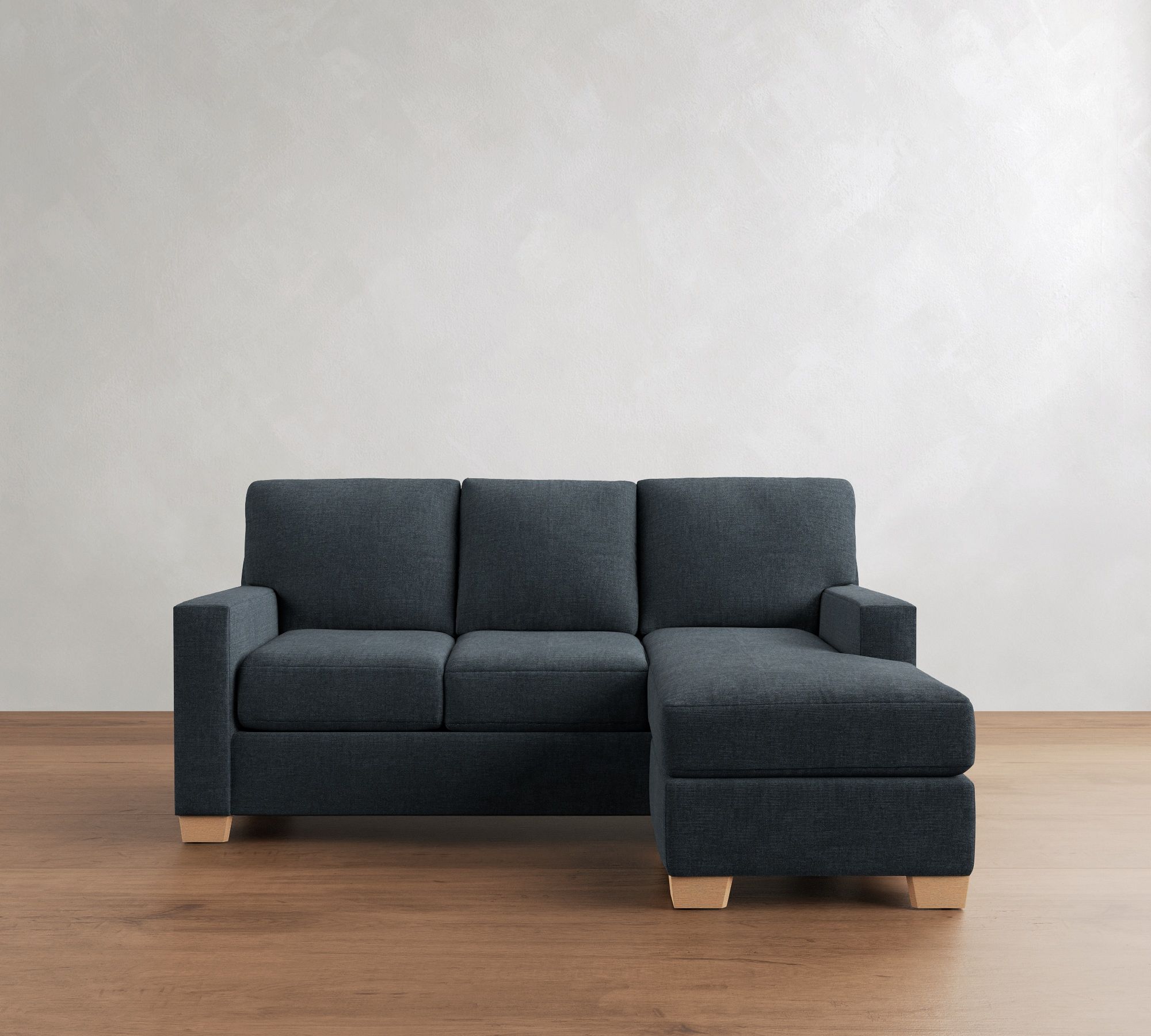 Buchanan Modern Square Arm Reversible Chaise Sectional (83") - thumbnail 4