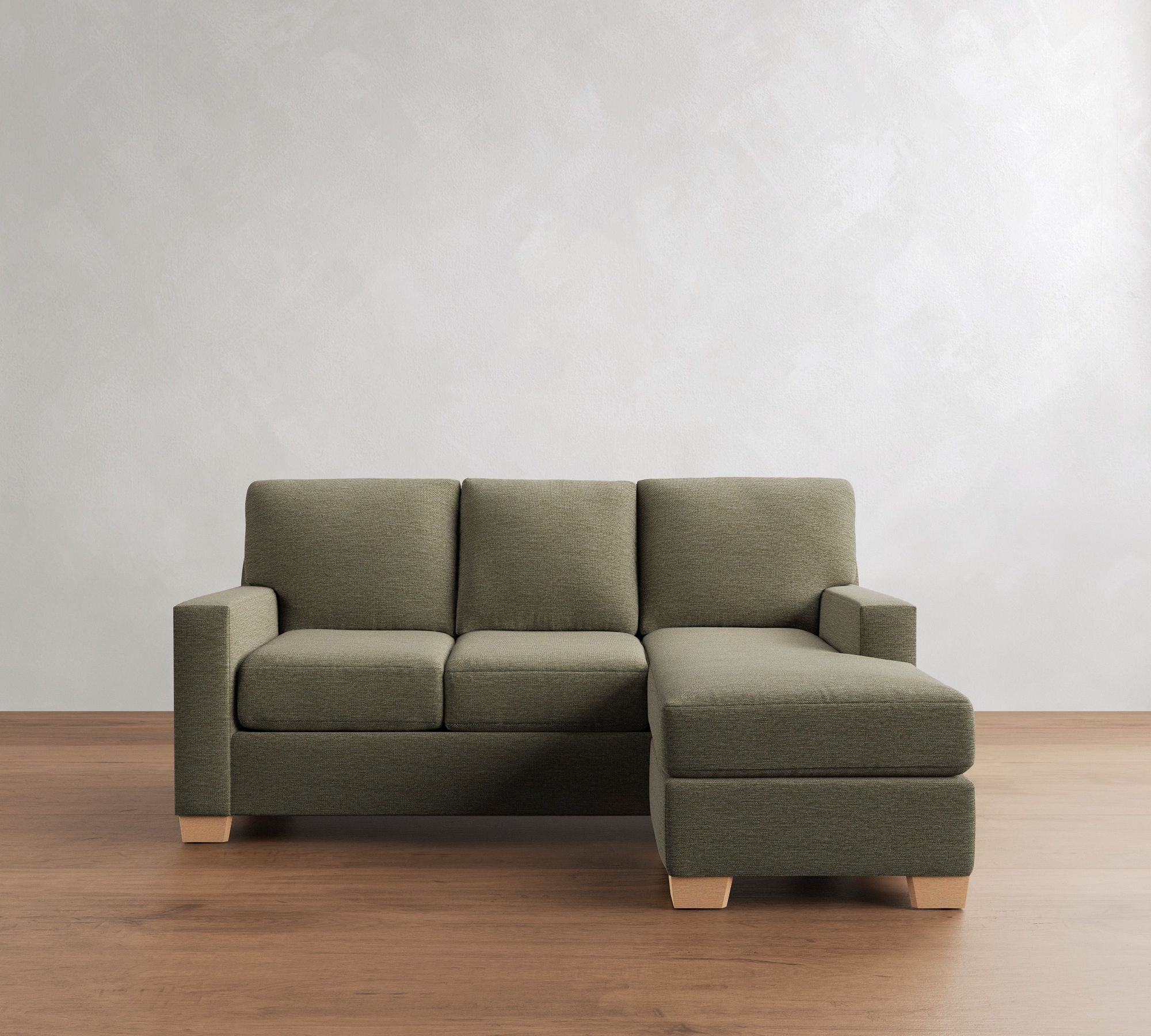 Buchanan Modern Square Arm Reversible Chaise Sectional (83") - thumbnail 2