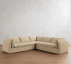 Palmetto Leather 2-Piece L-Shaped Sectional (117")
