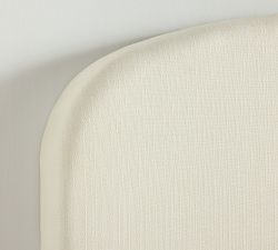 Arlo Upholstered Crowned Wall Mounted Headboard