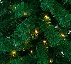 Faux Lit Pine Needle Arch