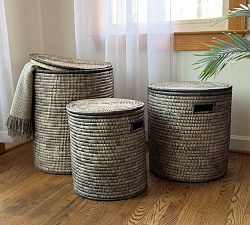 Handwoven Malawi Hamper Basket