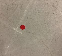 Open Box: Presidio Grand Console Table (64") - Crema Marfil, Antique Bronze.