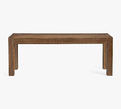 Open Box: Rockport 80" Console Desk - Cocoa Brown