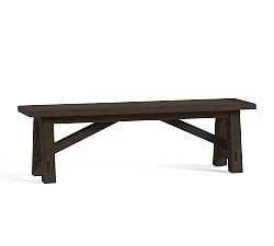 Open Box: Toscana Dining Bench, 60"L x 14"W - Dusty Charcoal