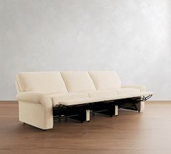 PB Comfort Roll Arm Power Reclining Sofa (85"-145")