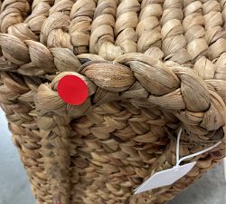Open Box: Beachcomber Handwoven Oversized Lidded Basket - Natural