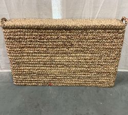 Open Box: Beachcomber Handwoven Oversized Lidded Basket - Natural