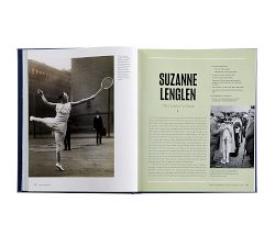 Trailblazers: The Unmatched Story of Women's Tennis Leather-Bound Book