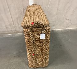 Open Box: Beachcomber Handwoven Oversized Lidded Basket - Natural