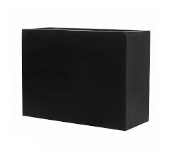 Lightweight Handcrafted Fiber Stone Long Box Indoor/Outdoor Planters