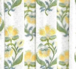 Maison Maison Pleated Block Print Shades