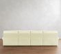 PB Comfort Modern Roll Arm Power Reclining Double Chaise Sectional (150"-178")