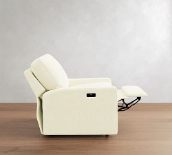 PB Comfort Modern Square Arm Power Recliner