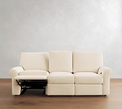 PB Comfort Roll Arm Power Reclining Sofa (93")