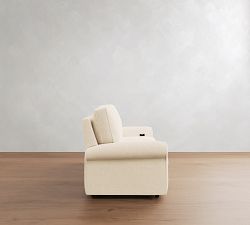 PB Comfort Roll Arm Power Reclining Sofa (93")