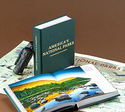 America's National Parks Leather-Bound Book