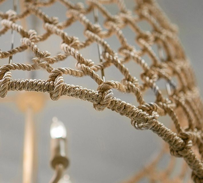Cason Woven Drum Chandelier (21