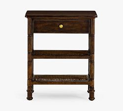 Open Box: Augusta Nightstand, 24.5" - Sienna Brown