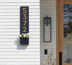 Post &amp; Porch Standing Tall Address Planters