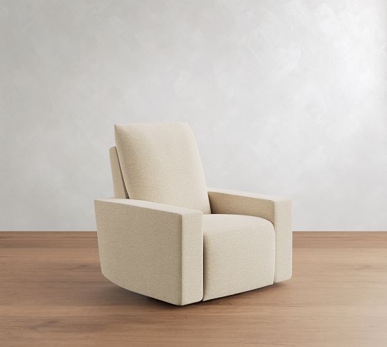 Larkspur Square Power Swivel Glider Recliner by Pottery Barn