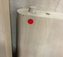 Open Box: Cayman L-Shaped Rotating Desk (50") - Biscotti