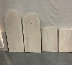 Open Box: Cayman L-Shaped Rotating Desk (50") - Biscotti